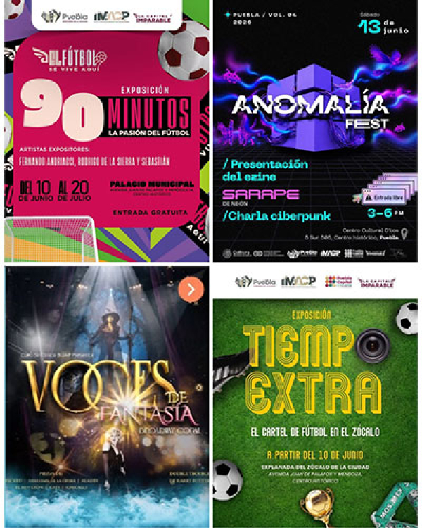 Descubre la cartelera del Gobierno Municipal