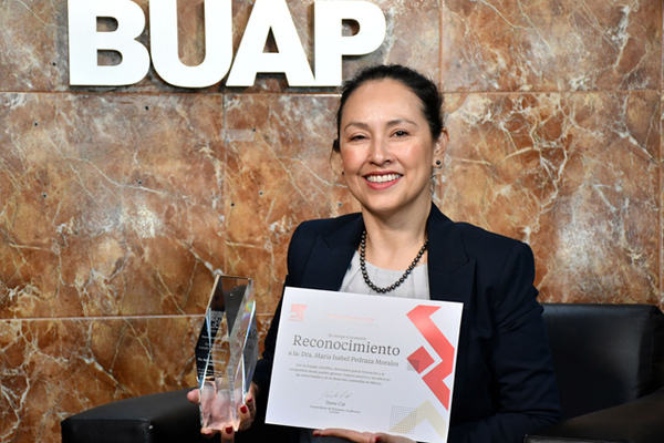 Investigadora BUAP gana Premio Elsevier 2026