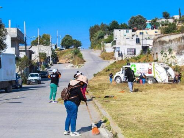UPAM apoya limpieza en Ex Hacienda de Las Vegas