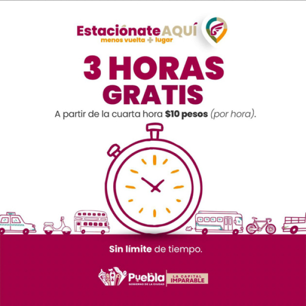 El Estacionamiento Rotativo entrará en vigor el primero de mayo