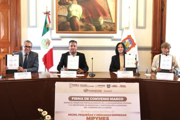 Puebla Capital y FOFOMI fortalecen negocios locales