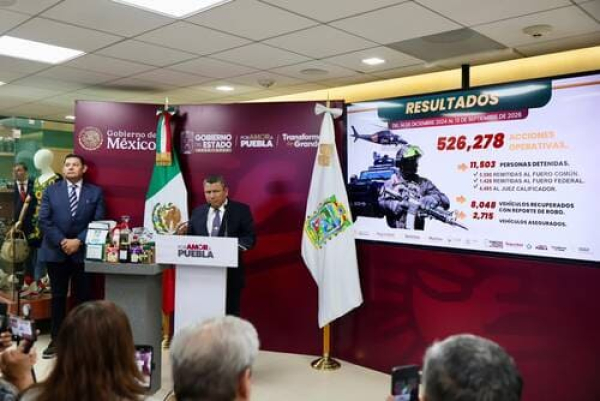 Gobernador Armenta destaca resultados en seguridad