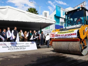 Arranca rehabilitación de la 24 Sur