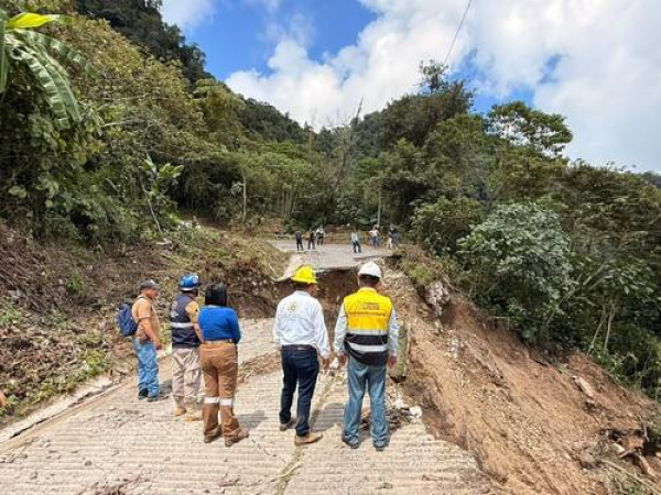 Lluvias afectan Sierra Nororiental y Carretera Interserrana