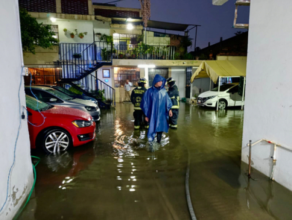 Brinda SSP apoyo a la población ante incidentes por lluvias
