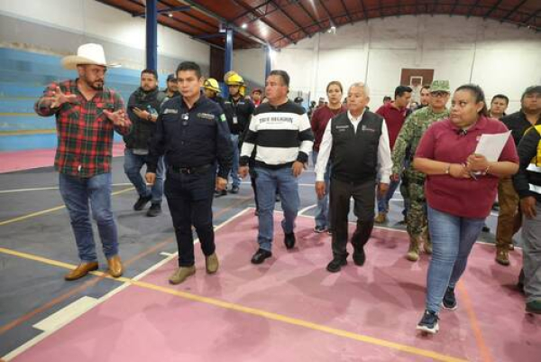Xicotepec mantiene operativo ante lluvias y granizo