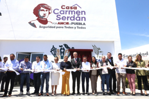 Gobierno estatal inaugura décima Casa “Carmen Serdán”