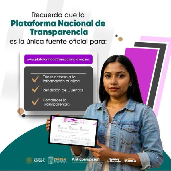 Puebla impulsa acceso a informaci&oacute;n p&uacute;blica