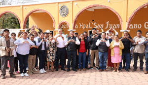 El presidente del Congreso Pavel supervis&oacute; avances de Yeloixtlahuaca