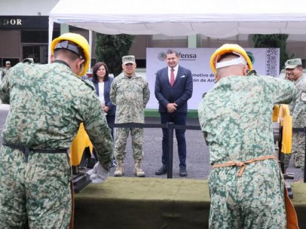 Se destruyeron mil 214 armas en el Colegio Militar en Puebla
