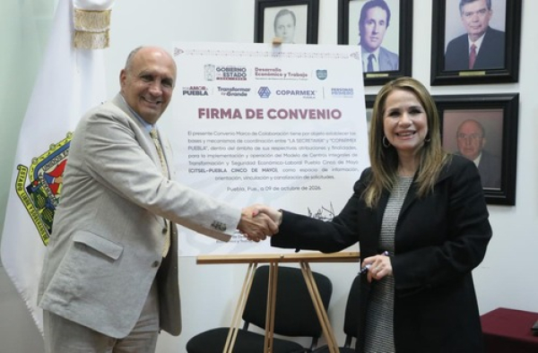 Gobierno y COPARMEX firman convenio CITSEL