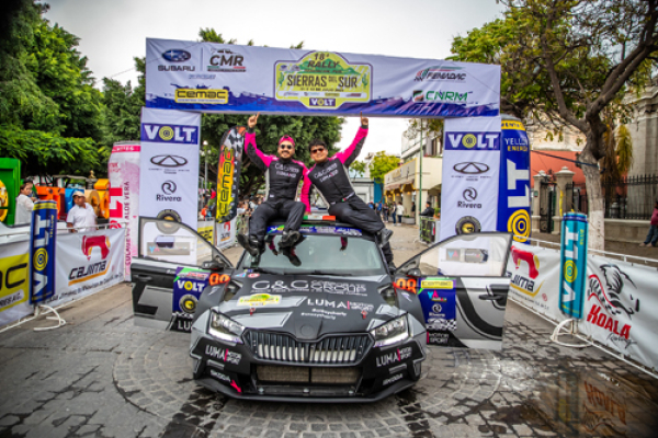 Char García gana el Rally Sierras del Sur Volt 2025