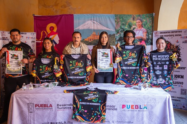 Alistate para el trail con causa de Zacapoaxtla
