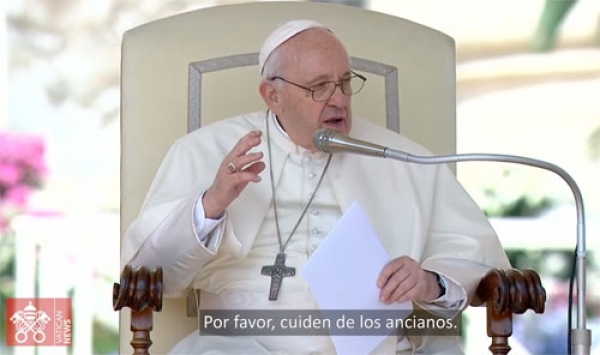 Hay que honrar a los ancianos: Papa Francisco