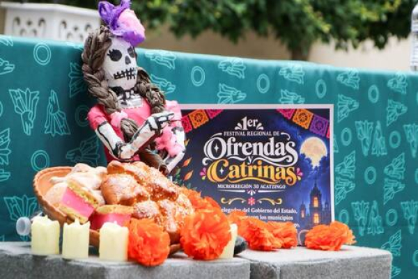 Anuncian 1er Festival Regional de Ofrendas y Catrinas