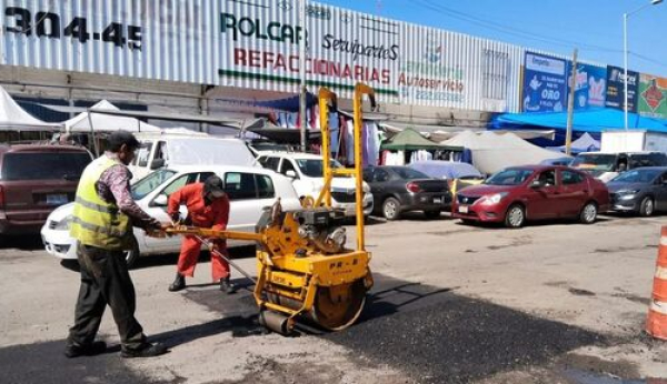Avanza campaña capitalina &quot;Bacheando Puebla&quot;