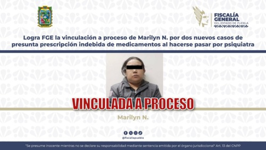 Marilyn N. enfrenta dos nuevas denuncias: FGE