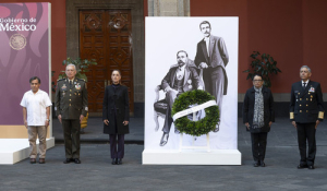 Conmemoran a Madero y Pino Su&aacute;rez