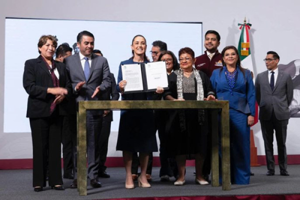 Iniciativa para expedir ley general de aguas y reforma: Sheinbaum