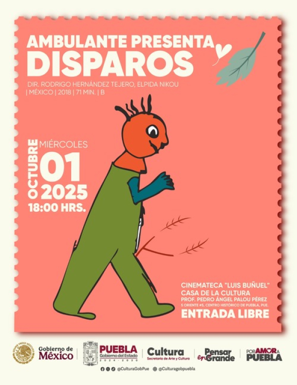 Gira “Ambulante Presenta” llega a Puebla