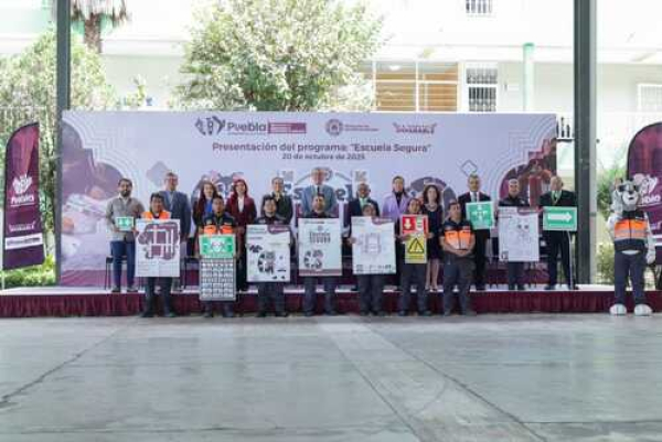 Puebla Capital aplica programa &quot;Escuela Segura&quot; en el BINE