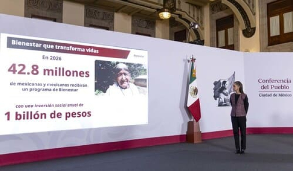 Sheinbaum destaca apoyos en Programas Sociales