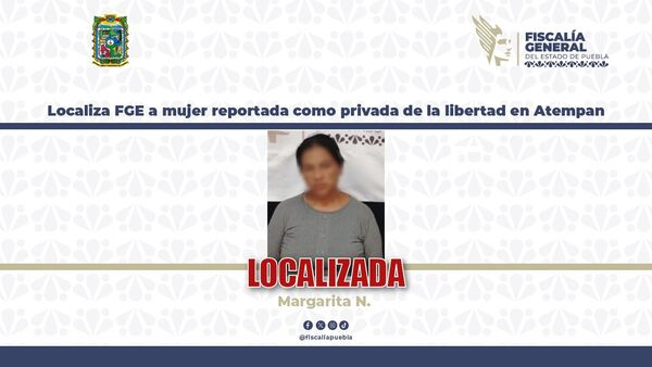 Rescatan con vida a mujer en Atempan