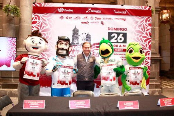 ¡Prepárate para el Medio Maratón Puebla 2025!