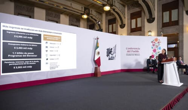 Sheinbaum destaca Paquete Económico 2027