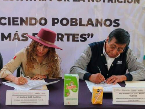 COBAEP inicia Programa de Leche para el Bienestar