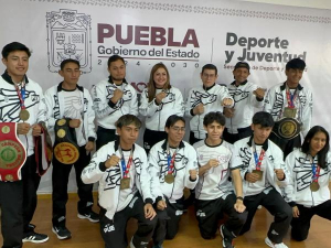 Kick Boxing poblano destaca en Campeonato Nacional