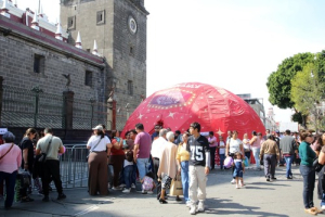 Conoce el domo sensorial "Sintamos la Navidad"