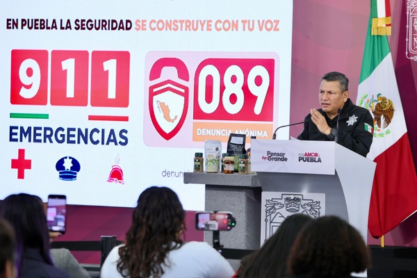 A la baja feminicidio y robo en Puebla: SSP