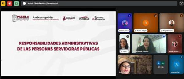 Contraloría Municipal capacita en materia de Responsabilidades