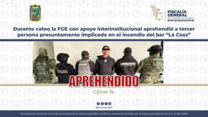 Capturan a tercer implicado en caso &ldquo;La Coss&rdquo;