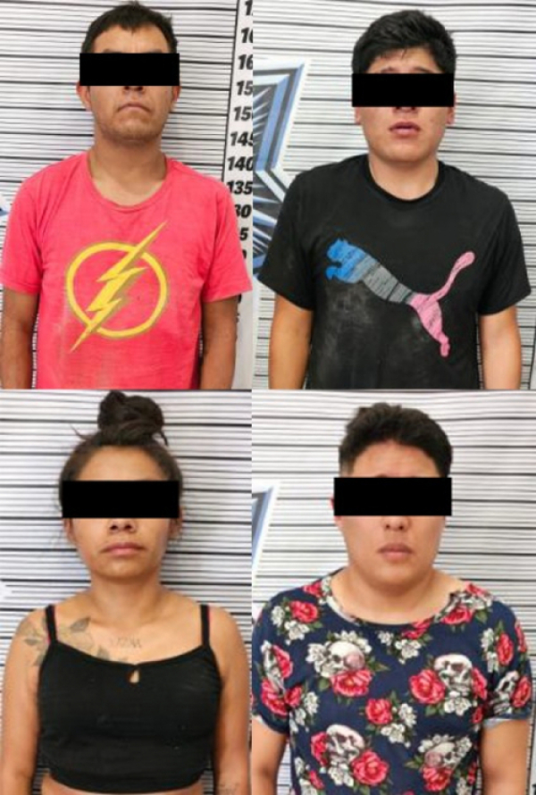 Detienen SSP y SEMAR a cuatro presuntos narcomenudistas