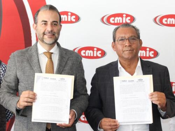 CEASPUE y CMIC fortalecen obra hídrica en Puebla