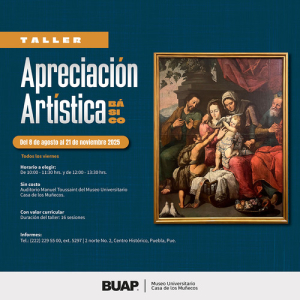 BUAP presenta: Taller apreciación artística básico
