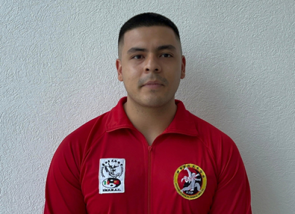 Efraín Cruz preparado para el mundial de Wushu en Croacia