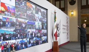 Tequios y Murales contra las adicciones: Sheinbaum