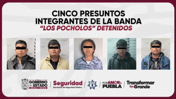SSP detiene a quinta integrante de “Los Pocholos”