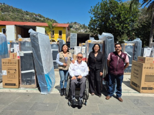 Llegan apoyos a damnificados de Pahuatl&aacute;n