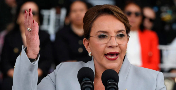 Xiomara Castro, presidenta de Honduras