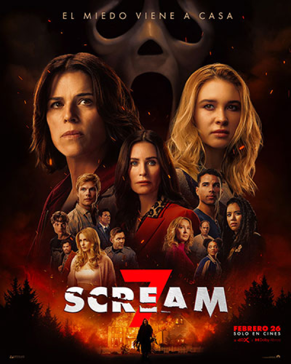 Scream 7, solo en cines, febrero 26