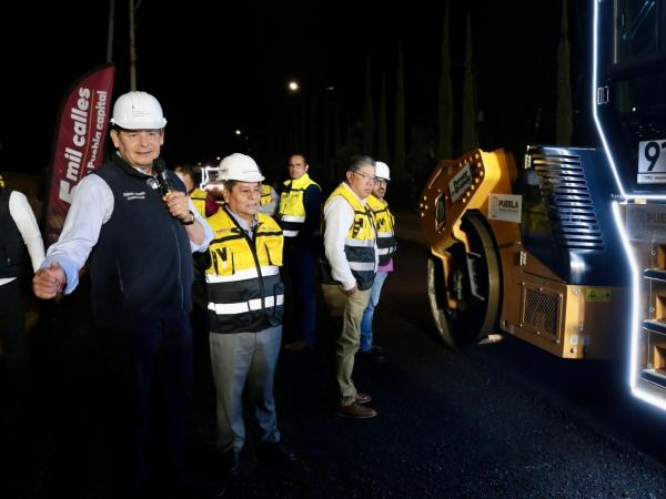 Gobernador Armenta supervisa rehabilitación de Diagonal Defensores