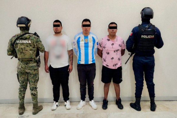 Detienen SSP y SEMAR a presuntos generadores de violencia