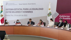 Puebla garantiza paridad de género: MBH