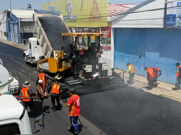 Federación destaca pavimentación en Puebla