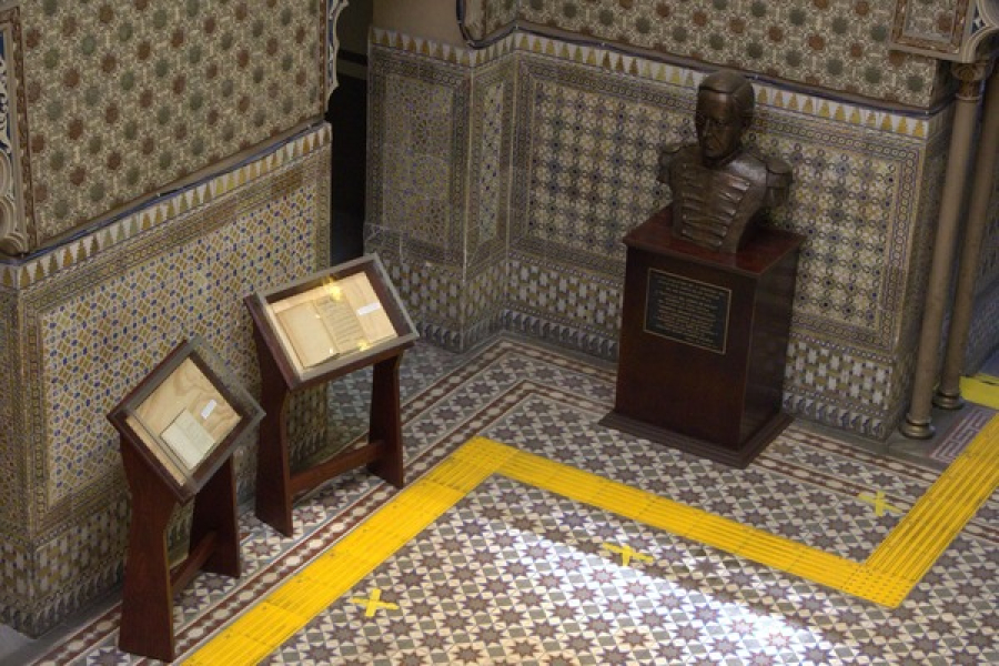 Exhiben documentos históricos del Poder Legislativo