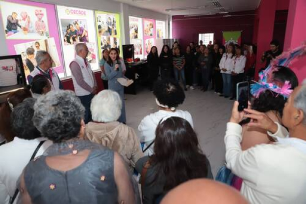 SMDIF inaugura CECADE en el Dormitorio Municipal
